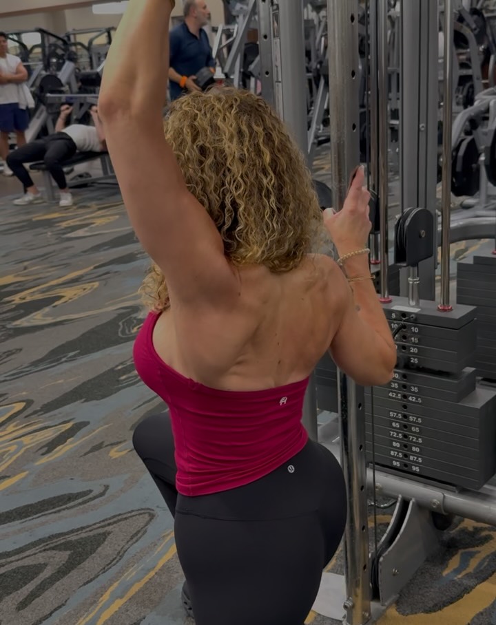 Sheri training at a cable station